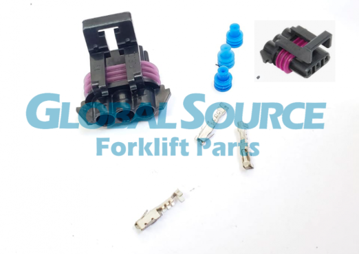 Detalhes do produto CONECTOR 3 VIAS DELPHI