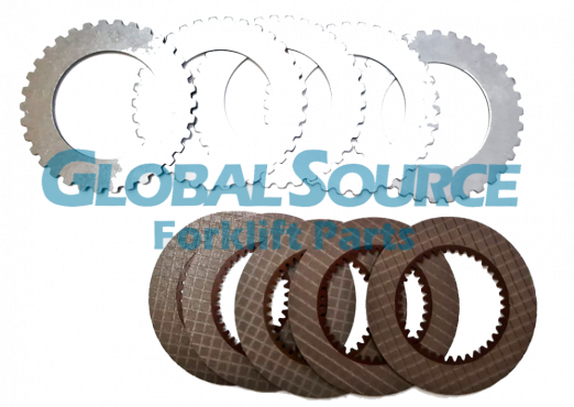 Detalhes do produto KIT PLACA E DISCO 4 AÇO + 5 PAPER + 1 PRESSÃO