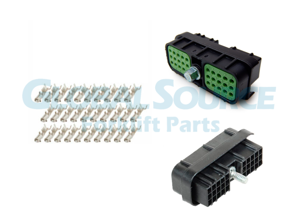 CONECTOR MACHO 30 VIAS DELPHI